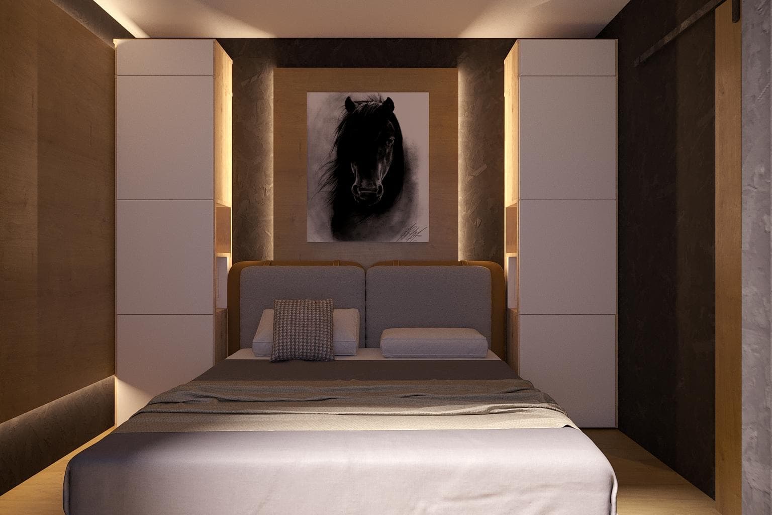 The Nest — concept dormitor interior premium